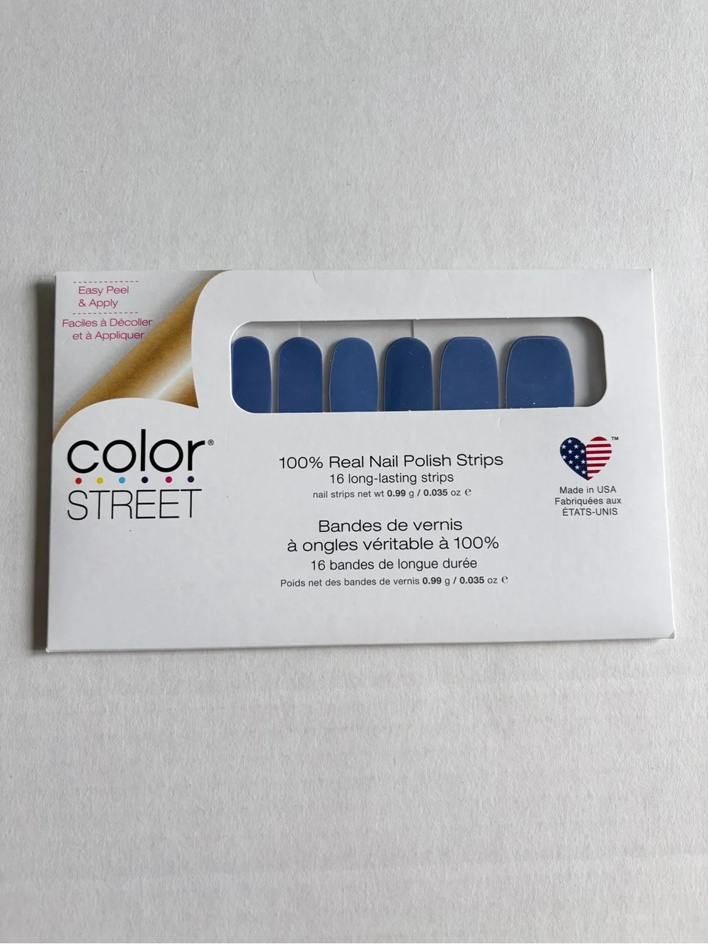 *Retired* Color Street: Strobe Lights | Blue Purple Duochrome Shimmer Party